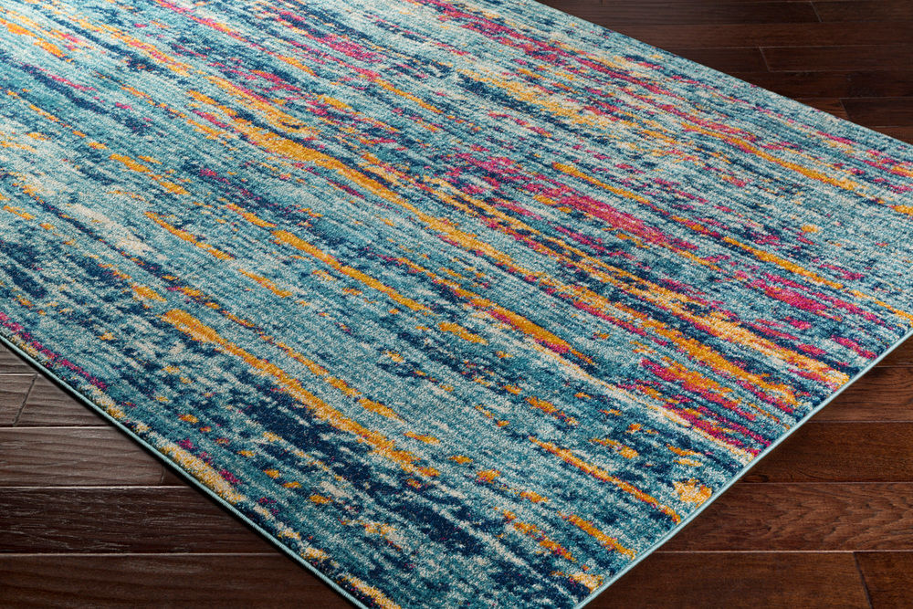Surya Alchir ALR-1016 Teal Abstract Synthetic Rug from the Modern Rug ...