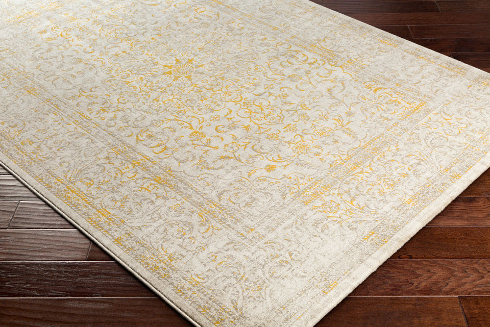 Surya Jax JAX5040 Mustard Traditional Synthetic Rug from the Assorted