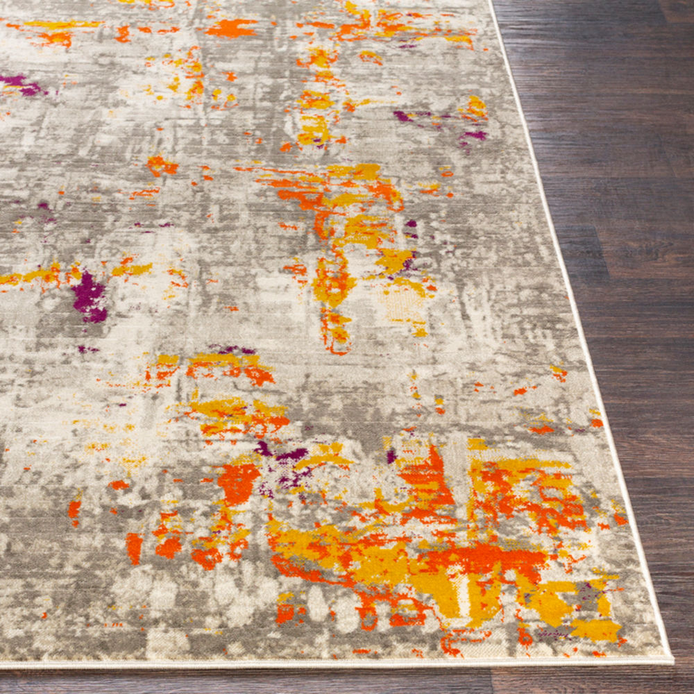 Surya Jax JAX5061 Burnt Orange Synthetic Abstract Rug from the Modern