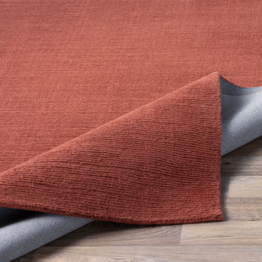 Surya Mystique M331 Rust Solid Colored Wool Rug from the Solid Rugs