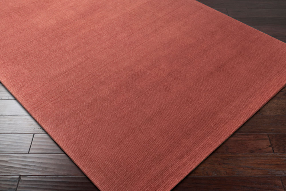 Surya Mystique M331 Rust Solid Colored Wool Rug from the Solid Rugs