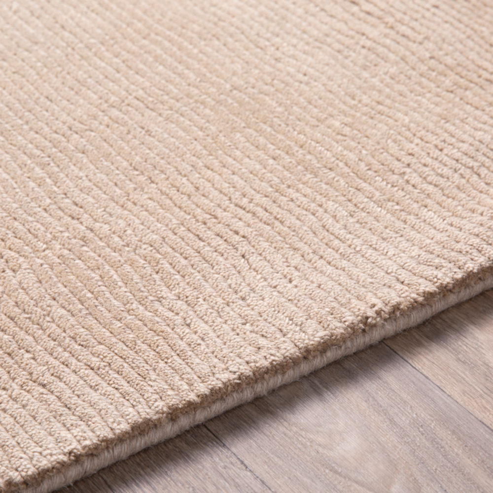 Surya Mystique M335 Taupe Solid Colored Wool Rug from the Solid Rugs