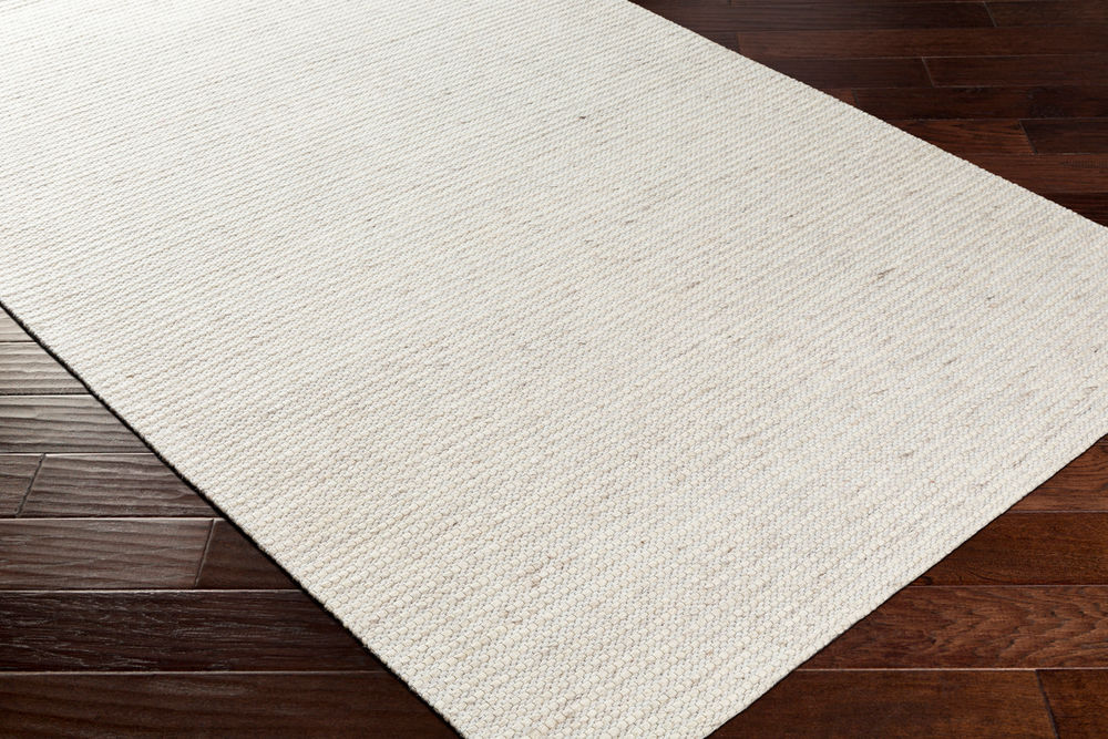 Surya Marlowe MLE1002 Cream Solid Colored Wool Rug from the Solid Rugs