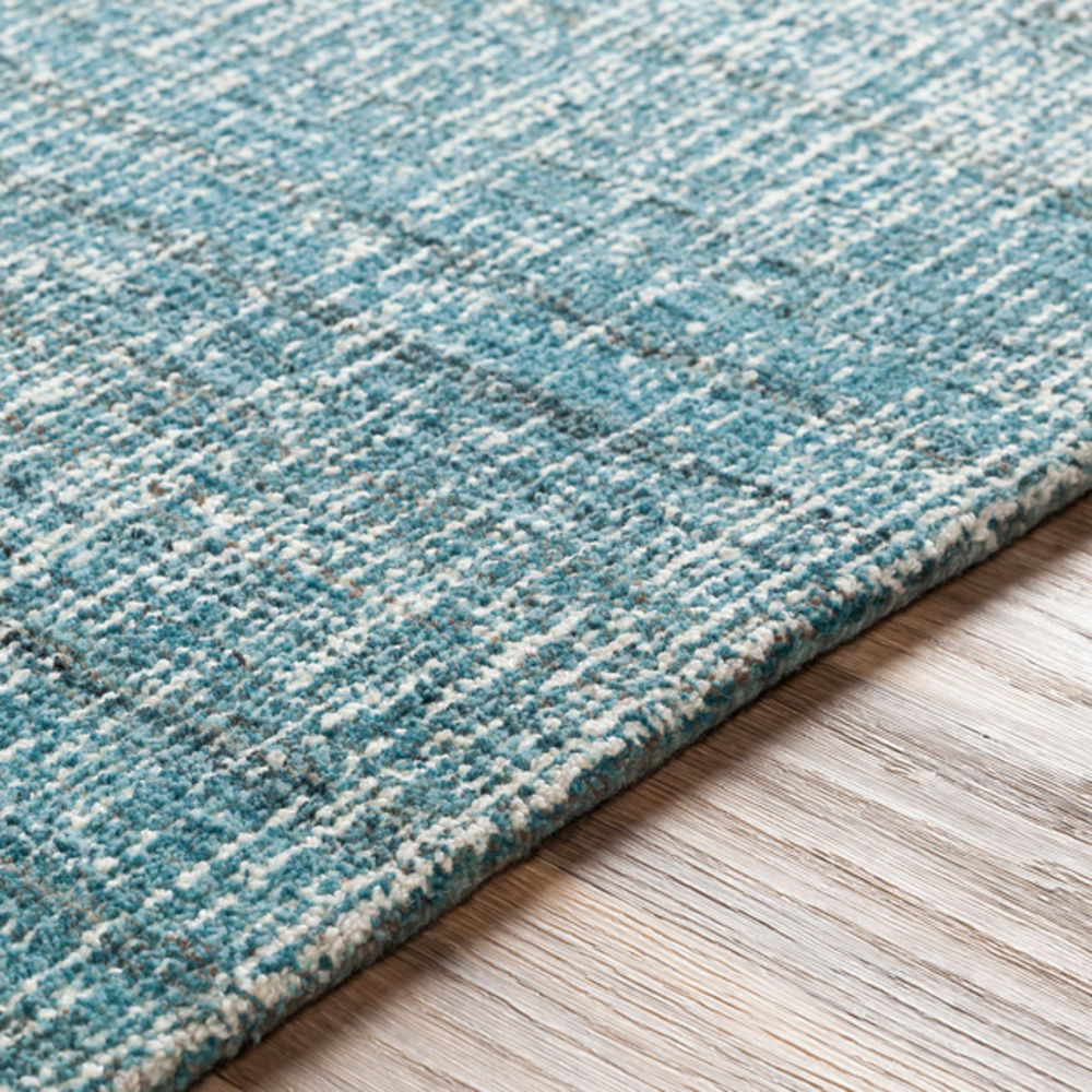 Surya Messina MSN2305 Aqua Wool Solid Colored Rug from