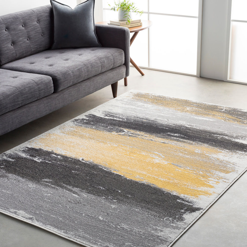 Surya Pepin PEI-1008 Medium Gray Synthetic Abstract Rug from the Modern ...