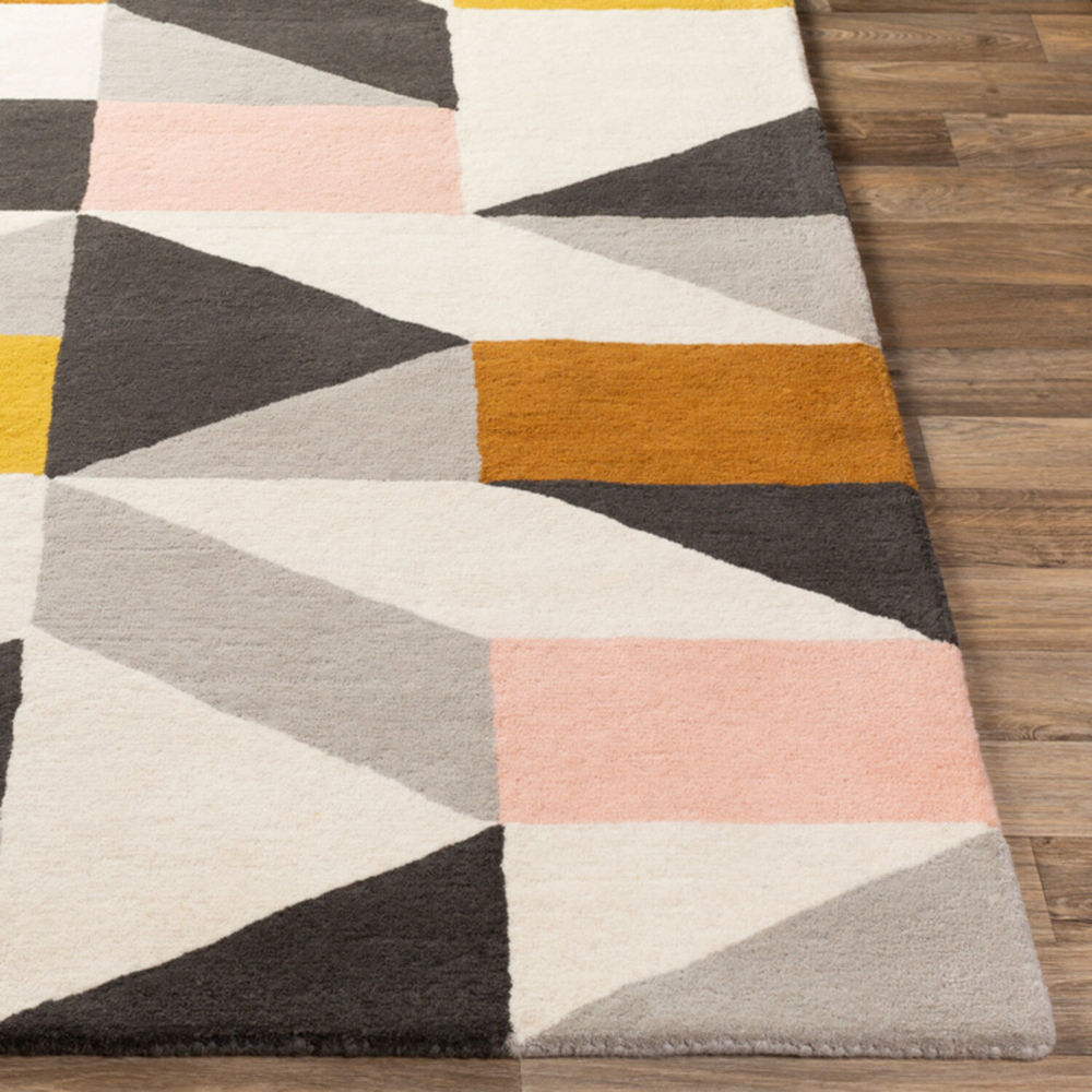 Surya Scion SCI45 Orange Abstract Wool Rug from the Modern Rug Masters collection at Modern