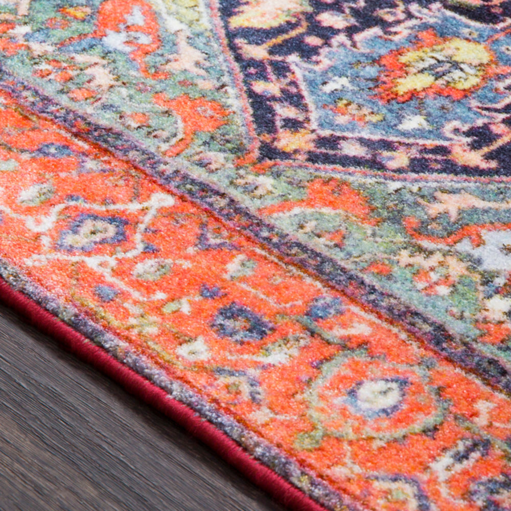 Surya Silk Road SKR2301 Coral Traditional Transitional Rug from the