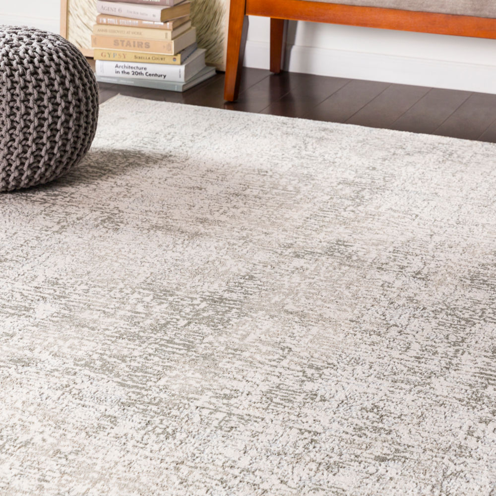 Soleil SOI-2310 Light Gray Abstract Synthetic Rug