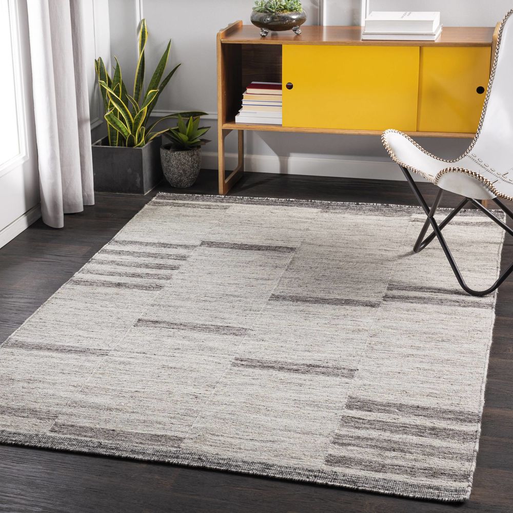 Modern Loom Tamaris TMI2303 Beige Hand Woven Silk Rug from the Modern