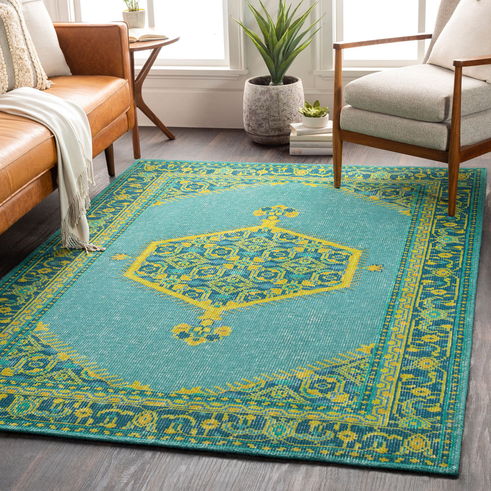 Surya Zahra ZHA4027 Emerald Transitional Wool Rug from the Assorted Traditional Rugs collection