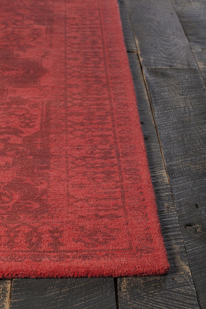 Modern Loom Kelsey KEL42501 Red Wool Rug from the Traditional Rugs collection at Modern Area Rugs