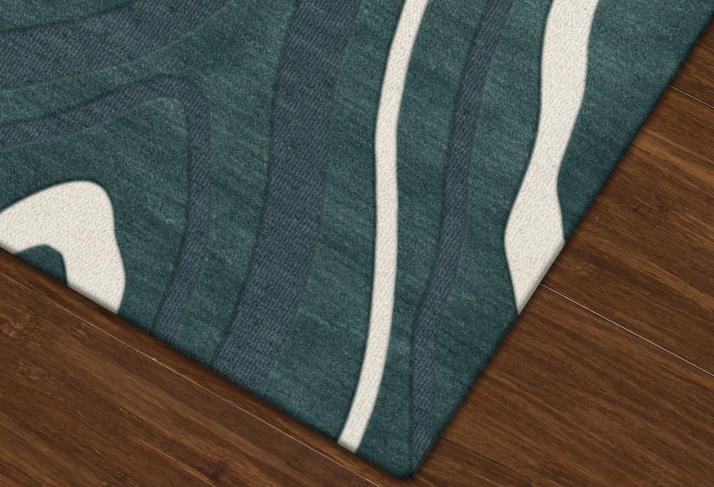 Modern Loom Quest QT7 Geyser Wool Rug from the Modern Rug Masters collection at Modern Area Rugs