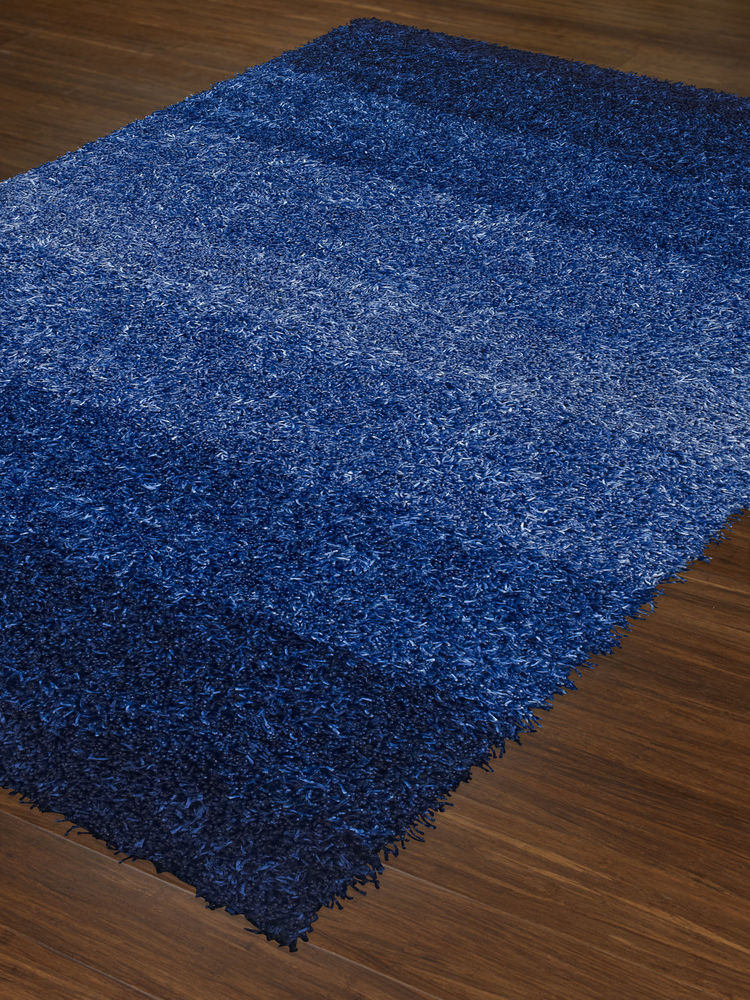 Modern Loom Spectrum SM100 Cobalt Solid Color Rug from the Solid Rugs