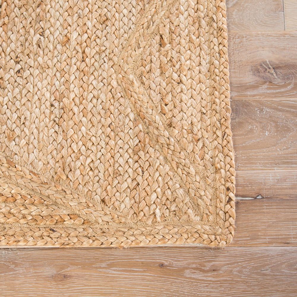 Modern Loom Living Naturals Tobago NAT23 Abel Beige Tan Hand Loomed Natural Fiber Rug from the