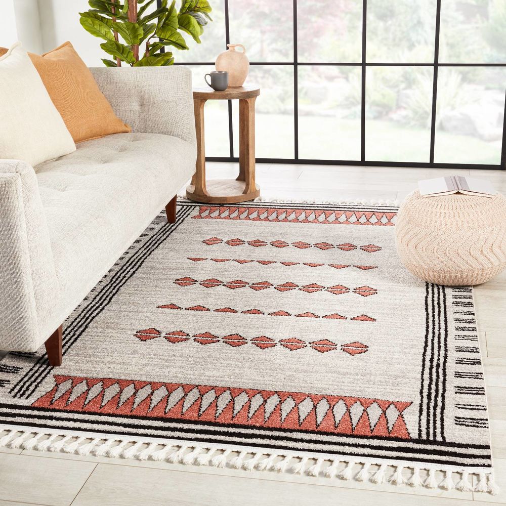 Jaipur Living Bahia BAH01 MultiColored Power Loomed Synthetic Rug from