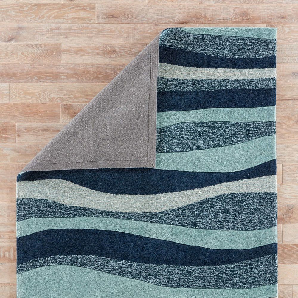 Jaipur Living Coastal Tides Dock Hand Loomed Synthetic Rug from the