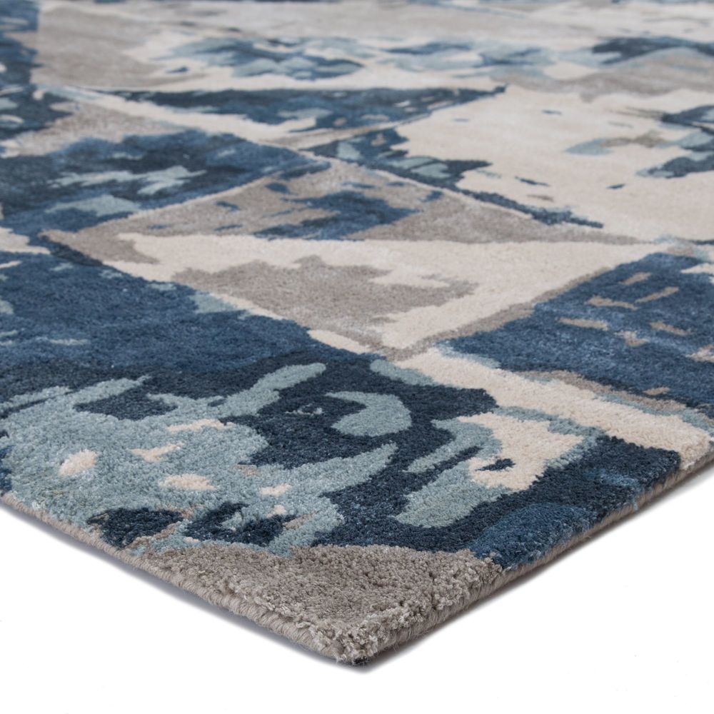 Jaipur Living Genesis GES12 Genesis Conde Silver Hand Loomed Wool Rug