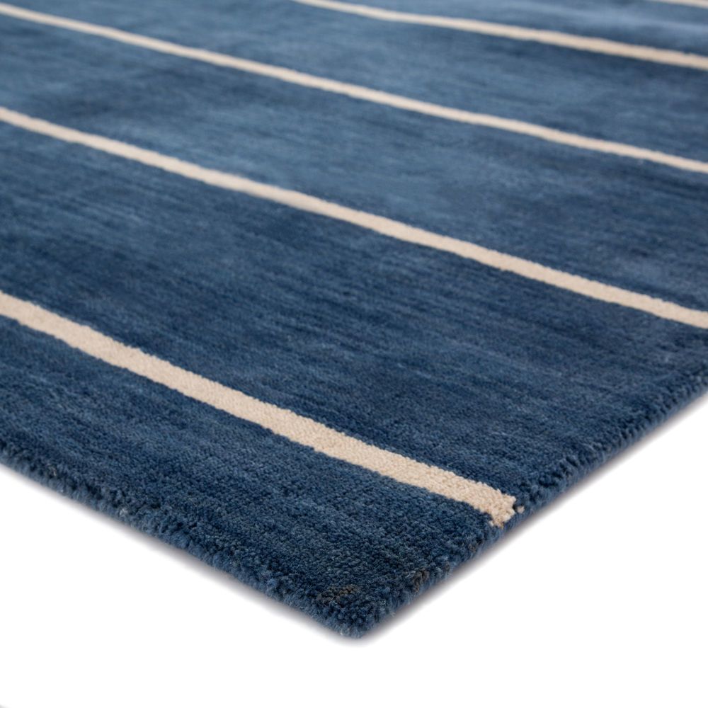 Jaipur Living Coastal Dunes COD03 Ketch Blue Hand Loomed Wool Rug from