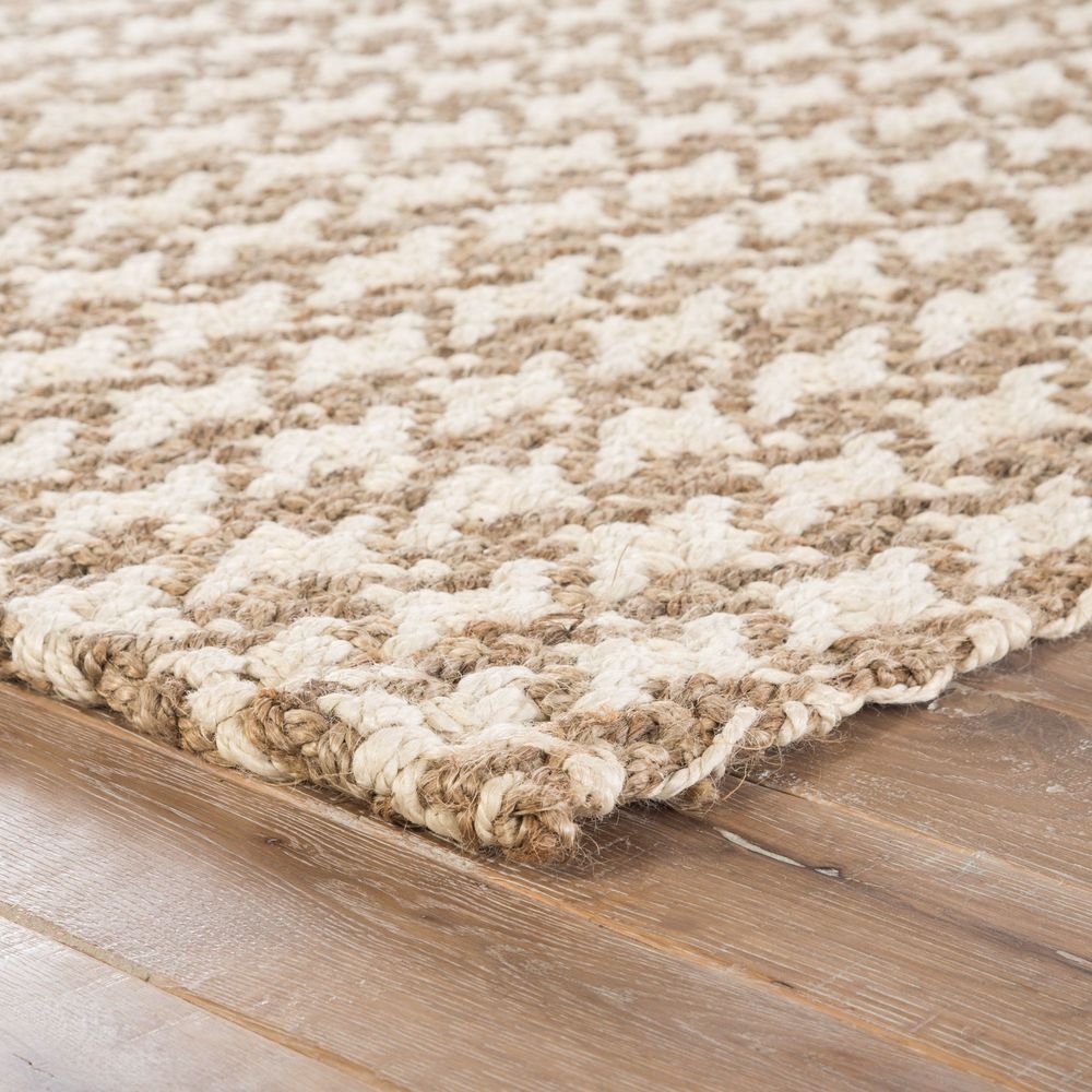 Jaipur Living Naturals Tobago NAT31 Tracie Beige Tan Hand Loomed