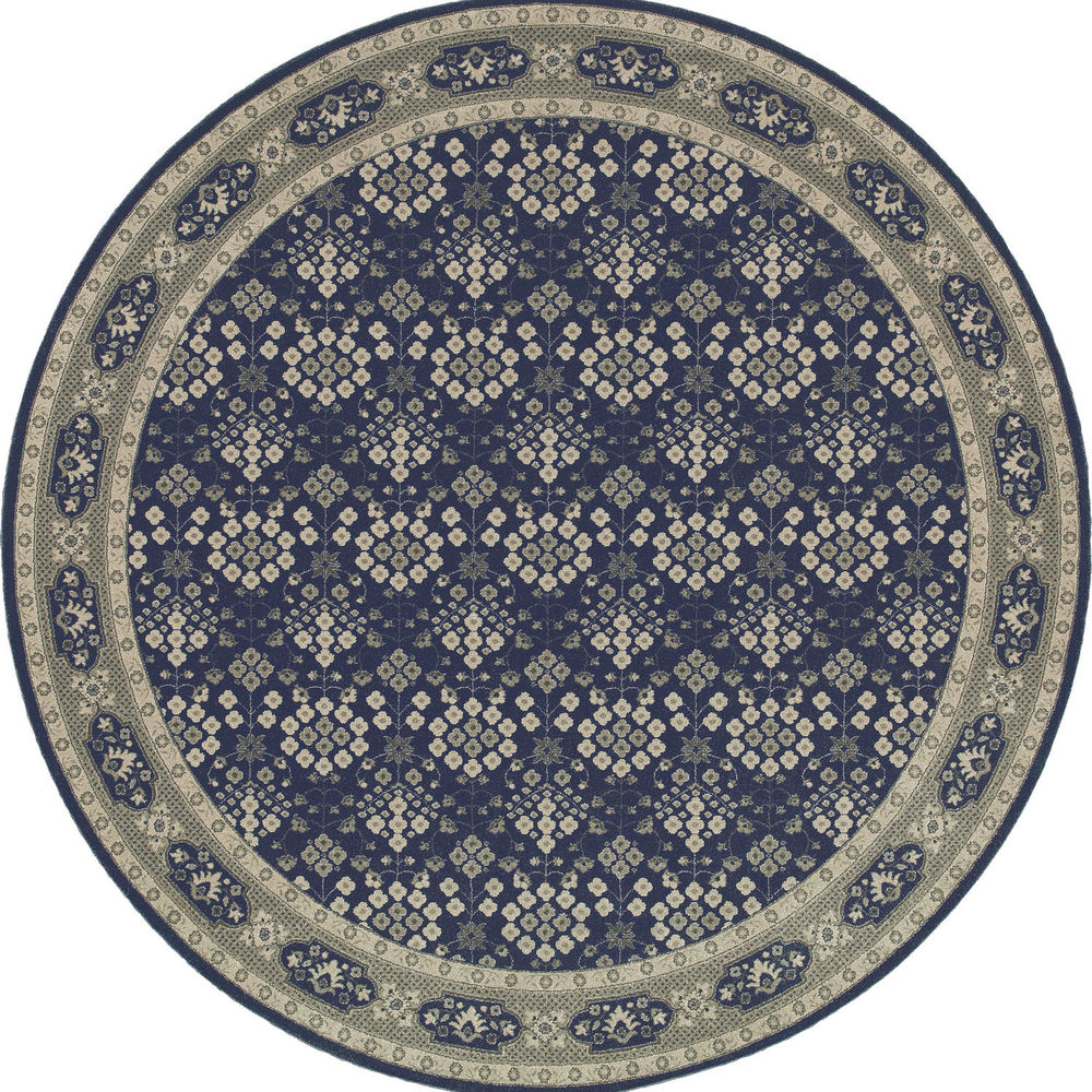 Modern Loom Richmond 7310_119B3 Navy Rug from the Outdoor Rugs