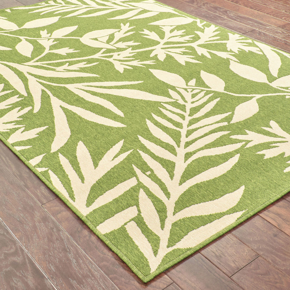 Modern Loom Seaside 7310_1631G Green Outdoor Rug from the Bauhaus