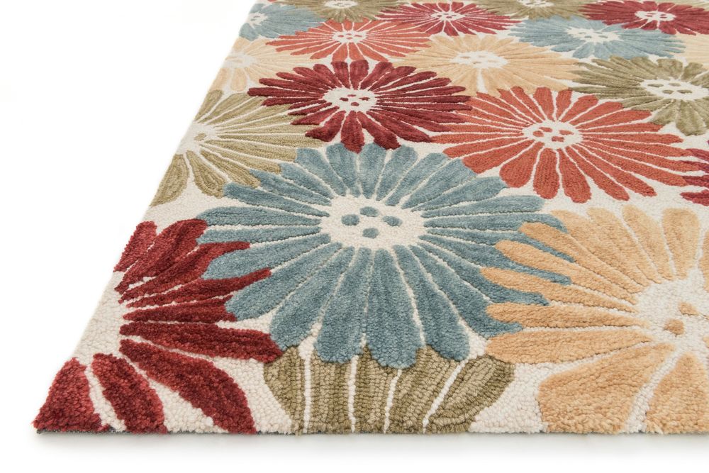 Loloi Gabriella GB01 Hand Loomed Synthetic Rug from the Botanical Rugs