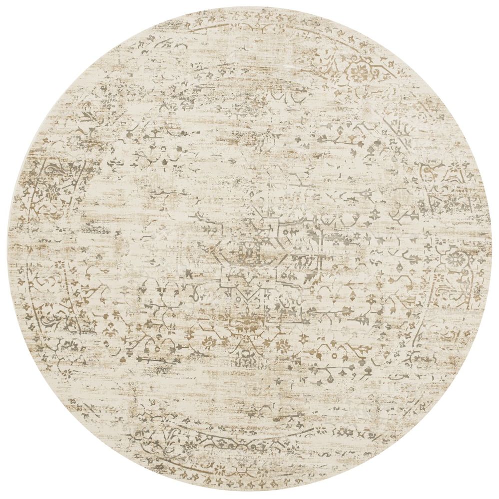 Loloi Kingston KT01 Cream / Multi Traditional Synthetic Rug from the