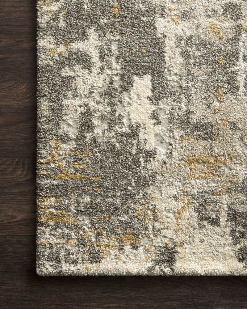 Modern Loom Landscape LAN02 Granite Abstract Synthetic Rug from the