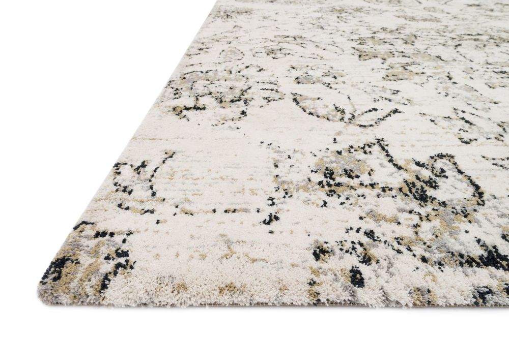 Transitional Neutral Rug Modern Loom Torrance TC-06 Ivory / Neutral Synthetic Transitional Rug
