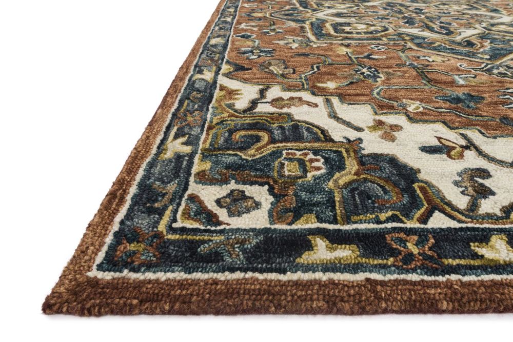 Loloi Victoria VK15 Hand Hooked Wool Rug from the Traditional Rugs collection at Modern Area Rugs