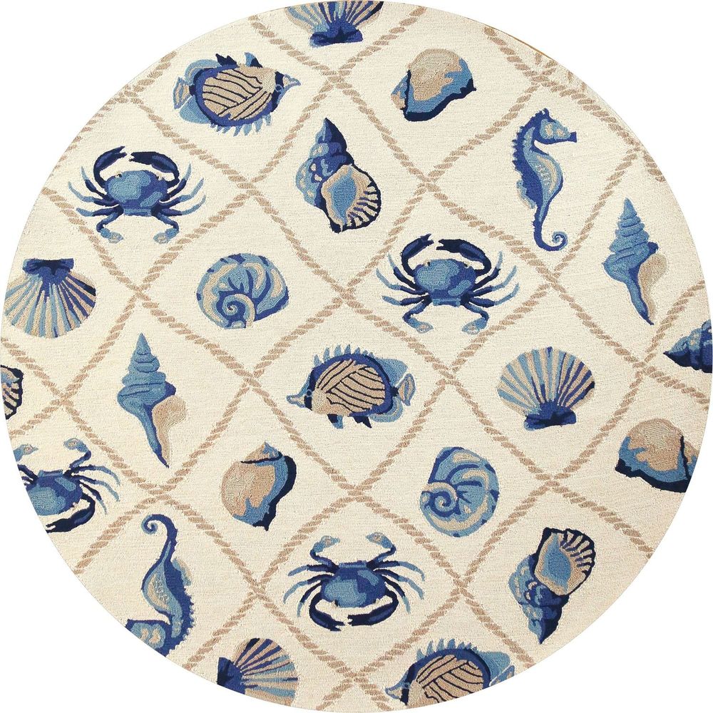 Kas Rugs Harbor 4217 Sand Outdoor Rug from the Kids' Rugs Collection