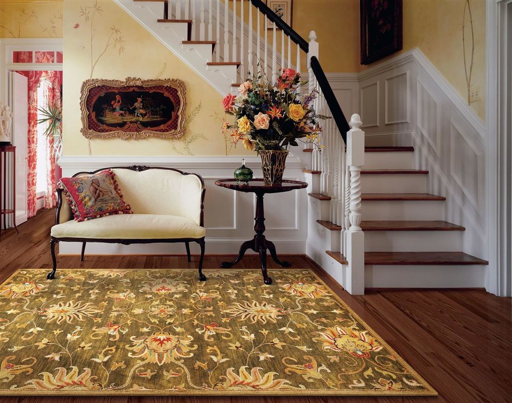 Kas Rugs Syriana 6010 Emerald Green Traditional Rug from the Assorted