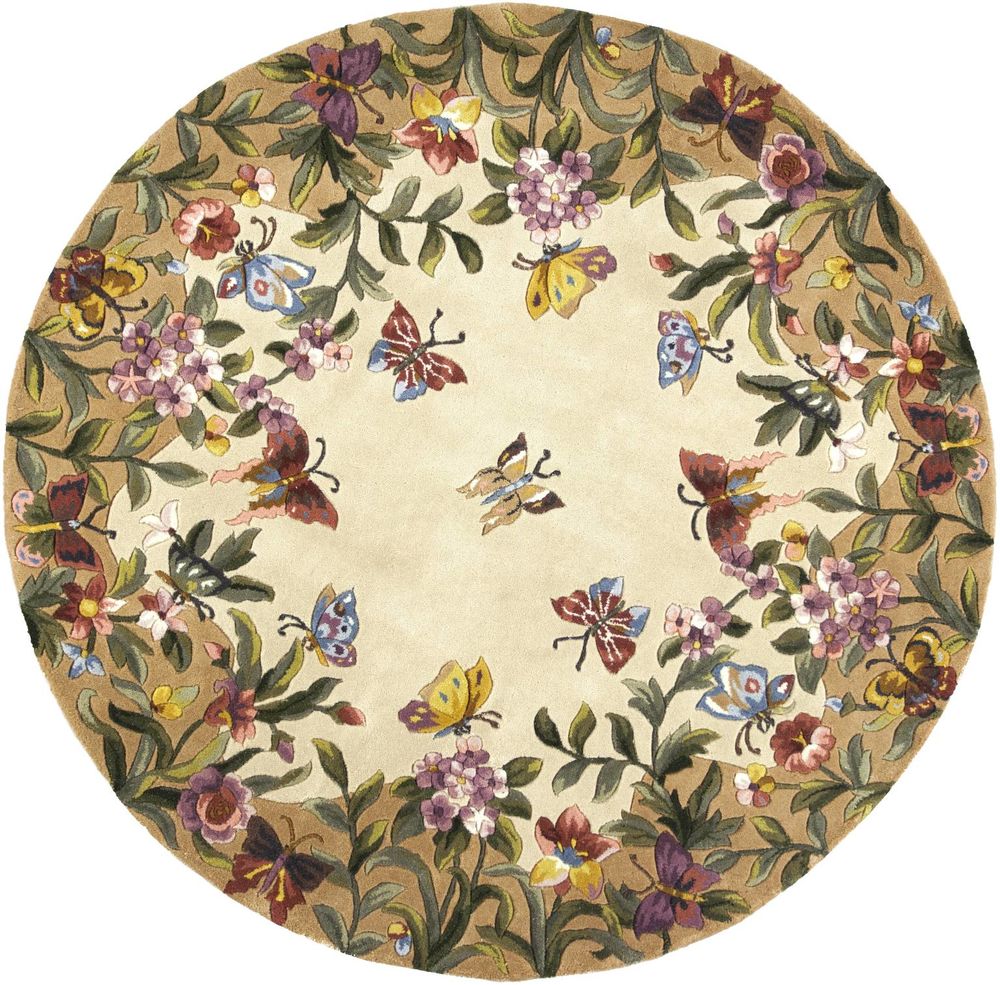 Kas Rugs Emerald 9019 MultiColored Hand Tufted Wool Rug from the