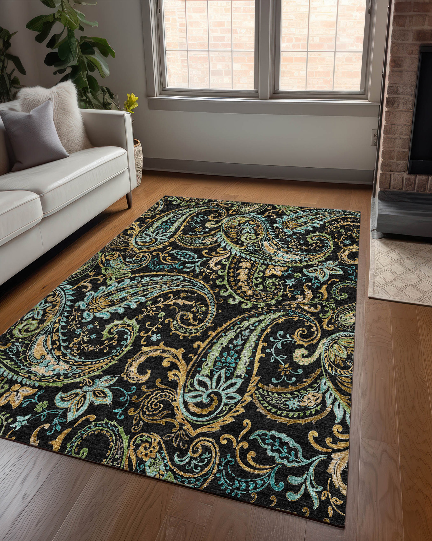 Modern Loom Chantille ACN533-Black from the Modern Rug Masters ...