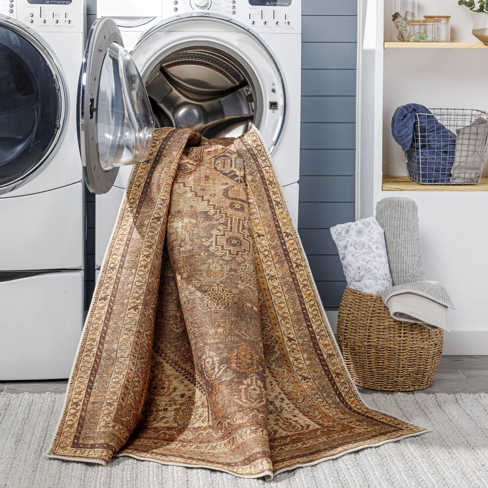 Modern Loom Amelie AML2333 Brown Power Loomed Natural Fiber Natural