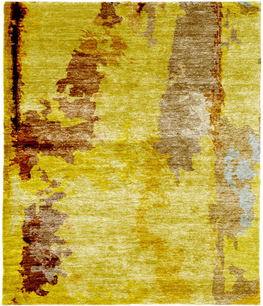 Hibiscus A Mohair Hand Knotted Tibetan Rug Product Image