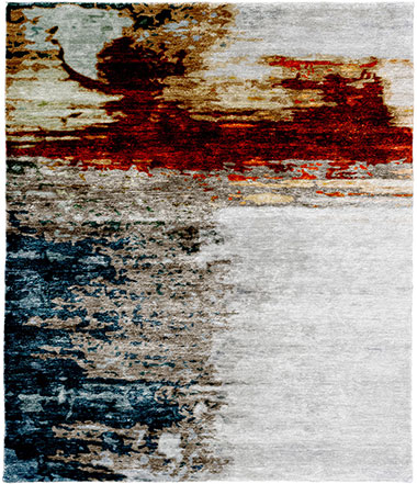 Honeysuckle B Mohair Hand Knotted Tibetan Rug Product Image