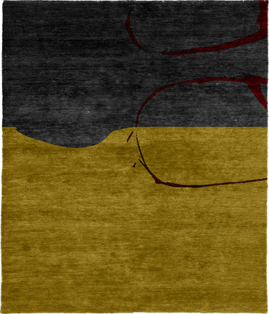 Ankou D Wool Hand Knotted Tibetan Rug Product Image