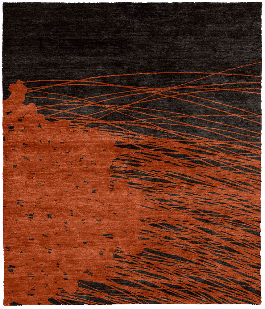 Dulcet Silk Wool Hand Knotted Tibetan Rug