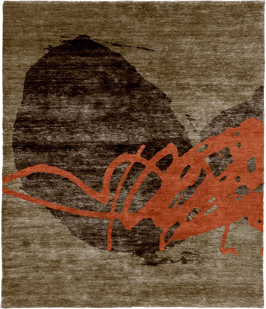 Dolente Wool Hand Knotted Tibetan Rug