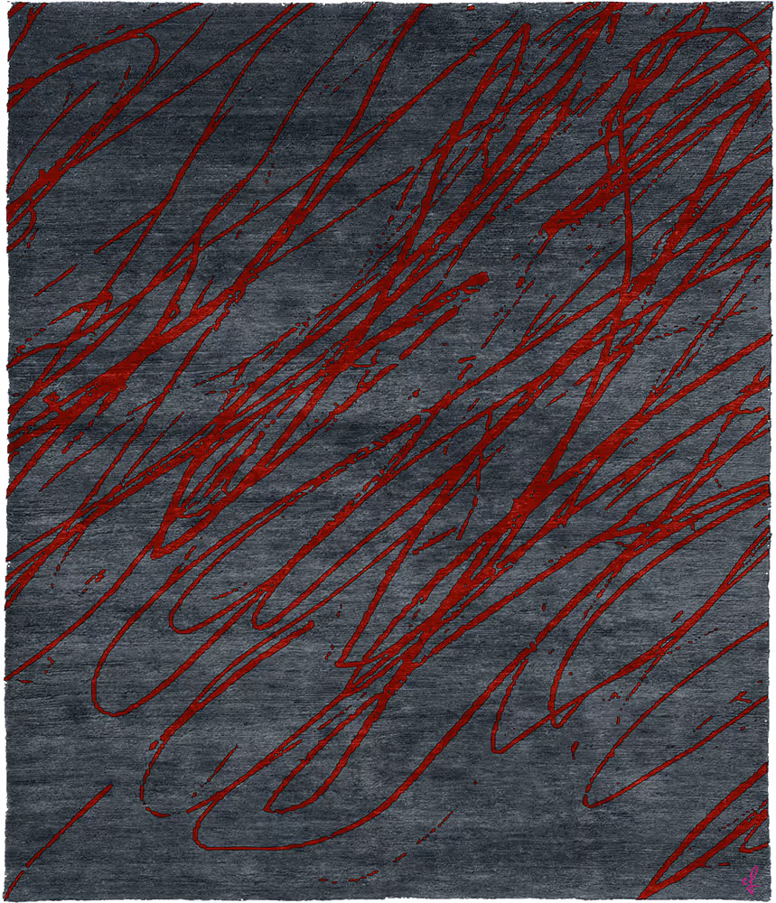 Unicorn F Wool Hand Knotted Tibetan Rug