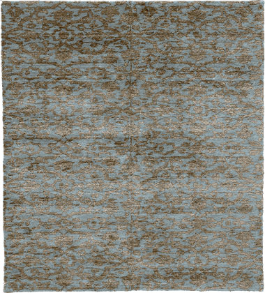 Classic Silk Wool Hand Knotted Tibetan Rug Product Image