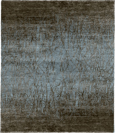 Immersion A Silk Wool Hand Knotted Tibetan Rug Product Image
