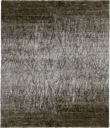 Immersion B Silk Wool Hand Knotted Tibetan Rug Product Image