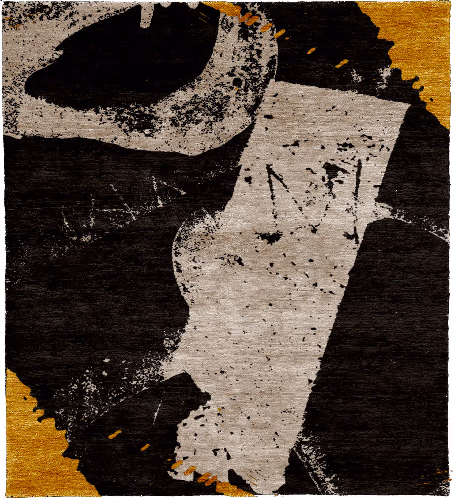 Like That B Wool Hand Knotted Tibetan Rug