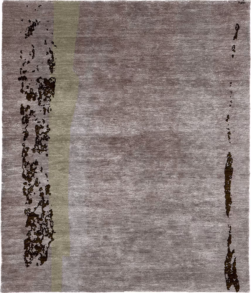 Sublime B Wool Hand Knotted Tibetan Rug