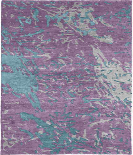 Geode Wool Hand Knotted Tibetan Rug Product Image