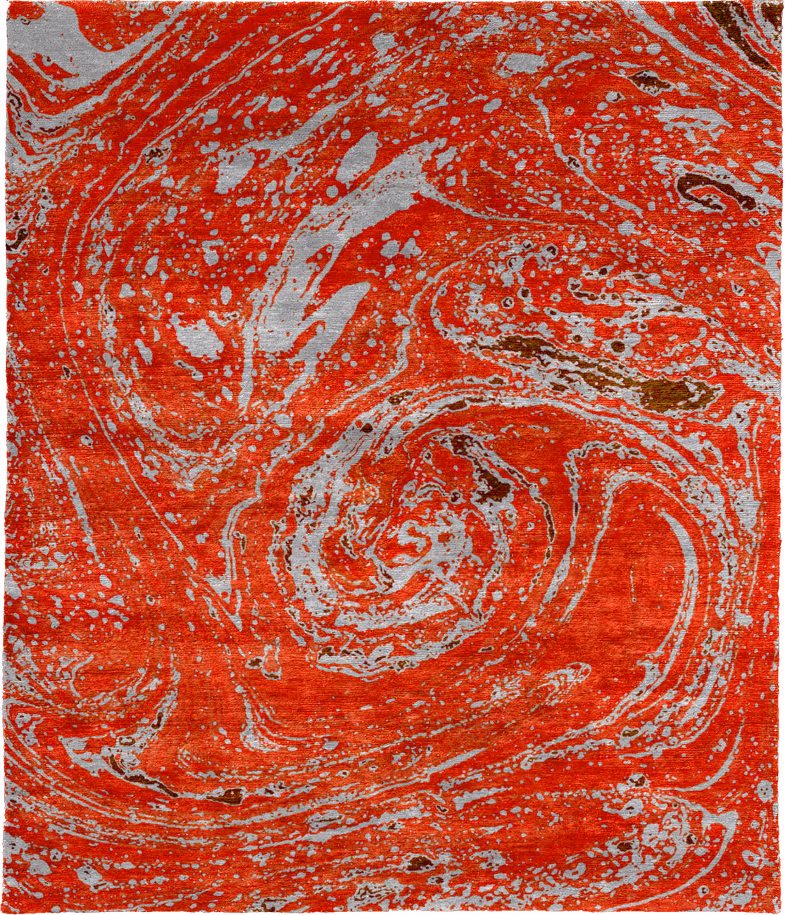 Complexity A Silk Hand Knotted Tibetan Rug
