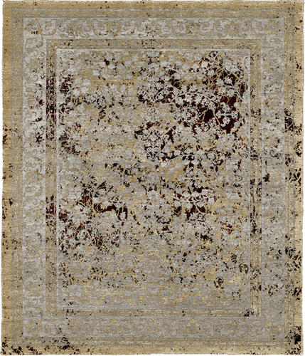 One Night B Silk Hand Knotted Tibetan Rug Product Image