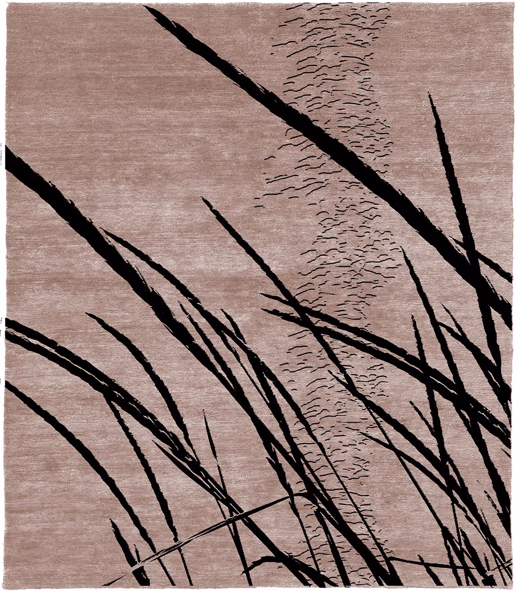 Amaryllis Wool Hand Knotted Tibetan Rug